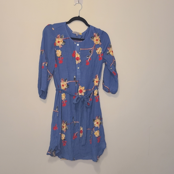 figueroa & flower Dresses & Skirts - NWOT | Sunlit Bloom Embroidered Boho Tunic Dress – Figueroa & Flower (S)